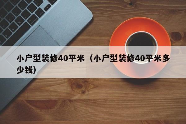 小户型装修40平米（小户型装修40平米多少钱）