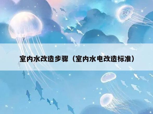 室内水改造步骤（室内水电改造标准）