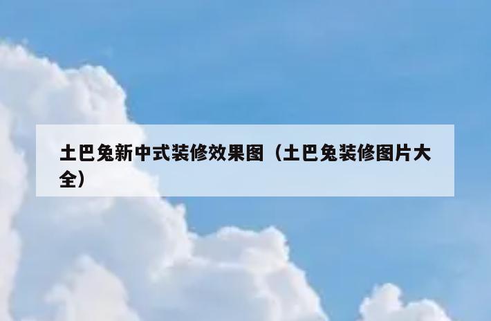 土巴兔新中式装修效果图(土巴兔装修图片大全) 土巴兔新中式装修效果图(土巴兔装修图片大全)