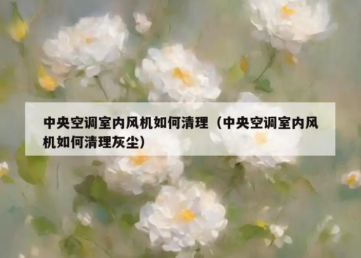 **空调室内风机如何清理(**空调室内风机如何清理灰尘) **空调室内风机如何清理(**空调室内风机如何清理灰尘)