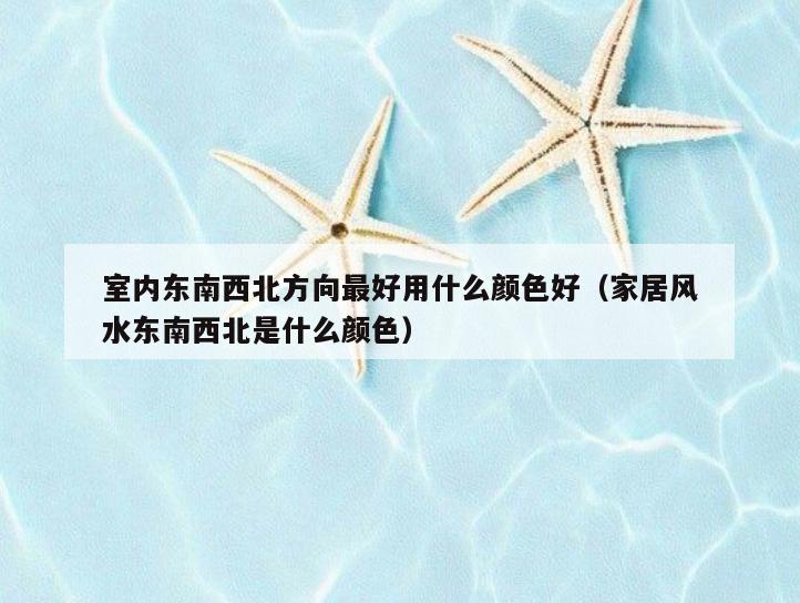 室内东南西北方向最好用什么颜色好(家居风水东南西北是什么颜色) 室内东南西北方向最好用什么颜色好(家居风水东南西北是什么颜色)