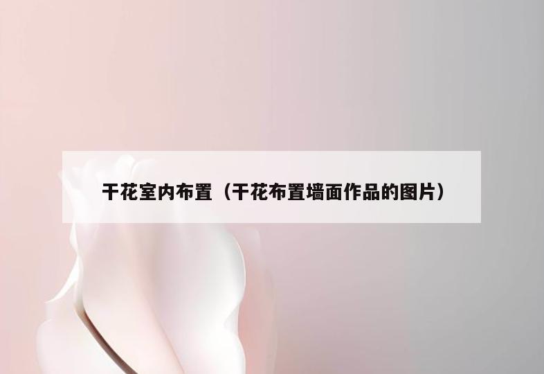干花室内布置(干花布置墙面作品的图片) 干花室内布置(干花布置墙面作品的图片)